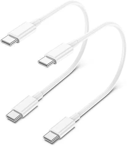 BSTOEM USB-C to USB-C Charging Cable – White