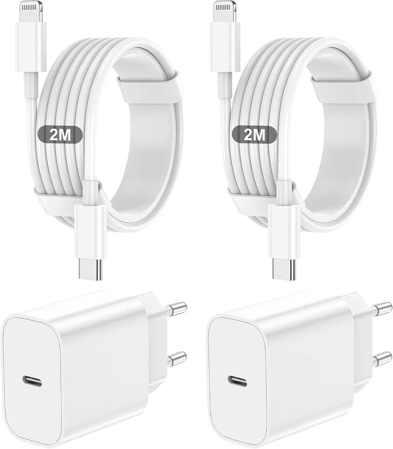 BSTOEM 20-W-Ladegerät + USB-C auf Lightning Kabel
